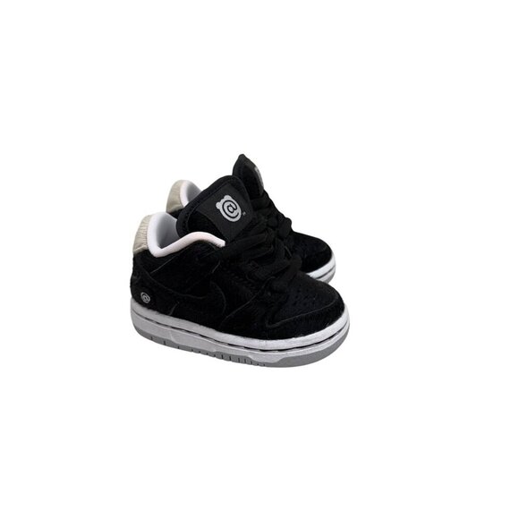 Nike Medicom Bearbrick Toy x Dunk Low SB Sneaker Shoes DC1629-001 Infant Baby 2C